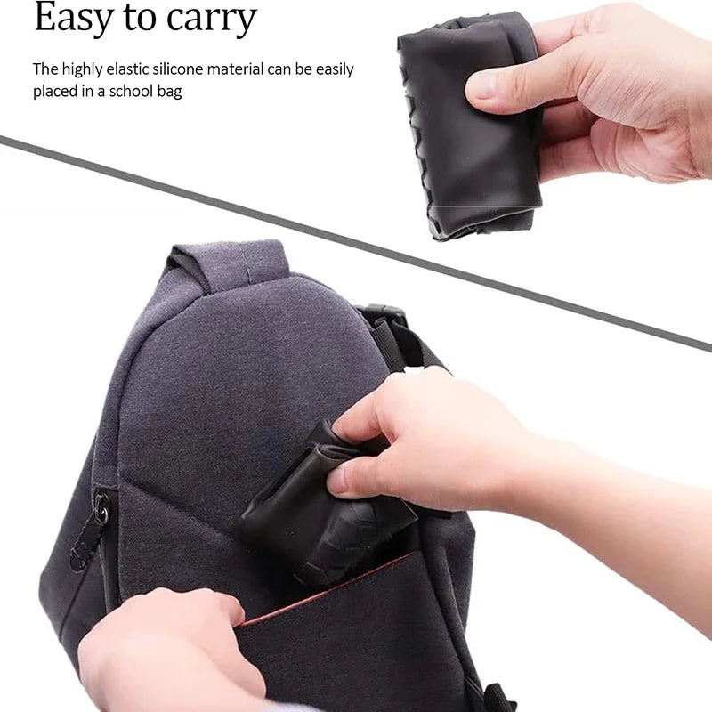 Silicone Waterproof Shoe Covers, Upgrade Reusable Washable Resistant Outdoor Rainy Overshoes Protection Boots Rain Non-Slip